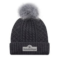 Faux Fur Pom Pom Toque - English
