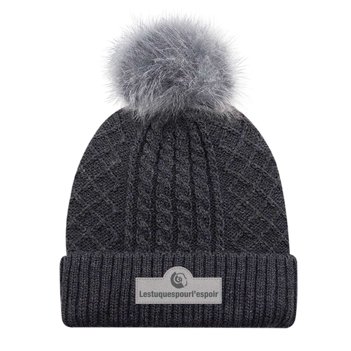 Faux Fur Pom Pom Toque - FRENCH